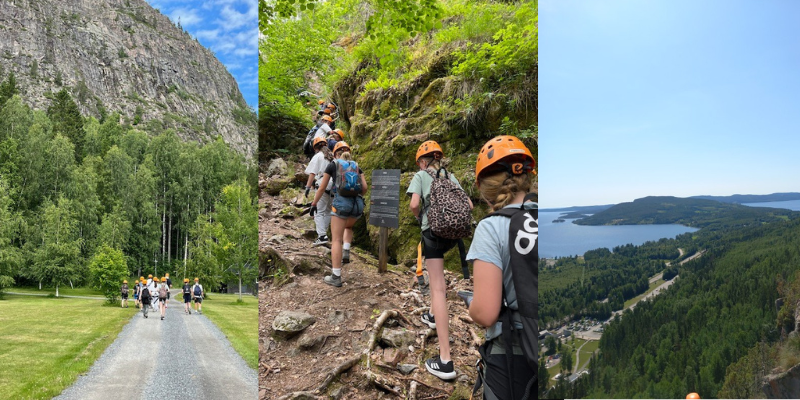 Klättring Skuleberget